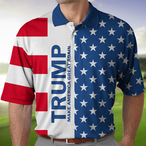 Trump Keep America Great Polo Shirt TH10 N304 62823