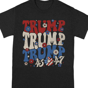 Trump Girl Red White Blue 47 Shirt N369 62467