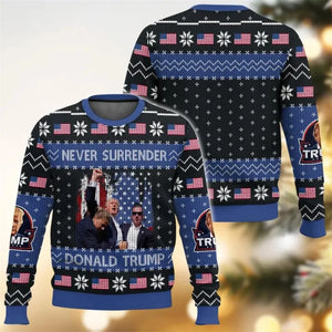 Funny Donald Trump 3D Printed Sweater Man Women Trump Ugly Christmas Sweatshirts Men Clothing Pullovers Sweatshirt New Kids Top