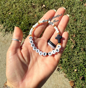 Charlie Kirk Turning Point Freedom Bracelets LM32 65773