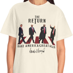 The Return MAGA Shirt | Donald Trump Homage Shirt | Donald Trump Fan Tees C898 Bright - GOP