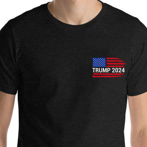 Trump Supporter Tees | Donald Trump Homage Shirt | Donald Trump Fan Front & Back Shirt C916 - 64355