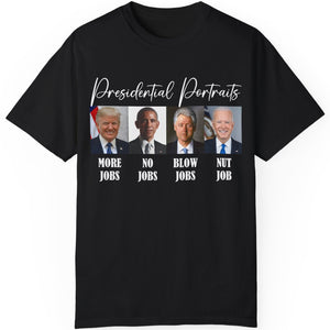 Presidential Portraits Shirt | Donald Trump Homage Shirt | Donald Trump Fan Tees C920 - GOP