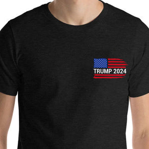 Trump Supporter Tees | Donald Trump Homage Shirt | Donald Trump Fan Front & Back Shirt C916 - GOP