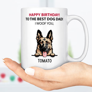 Best Dog Dad Ever Coffee Trump Mug - GOP