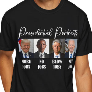 Presidential Portraits Shirt | Donald Trump Homage Shirt | Donald Trump Fan Tees C920 - GOP