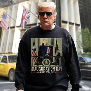 President Donald Trump Inauguration Day 2025 Memorabilia  Dark Shirt HO82 65642