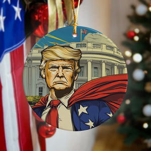 Donald Trump Hero For USA Ceramic Ornament HO82 65382