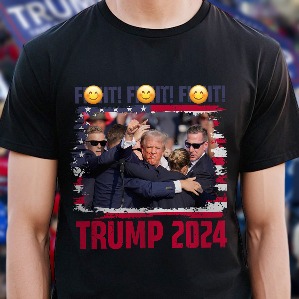 F**ht F**ht F**ht Trump 2024 Shirt HA75 63318