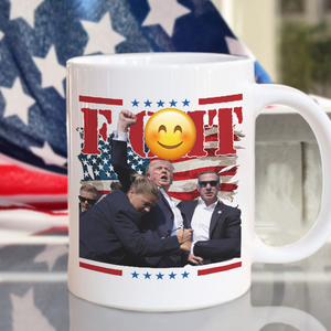 Trump F**ht I Stand With Trump Mug HA75 63178