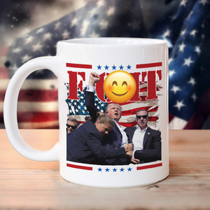 Trump F**ht I Stand With Trump Mug HA75 63178