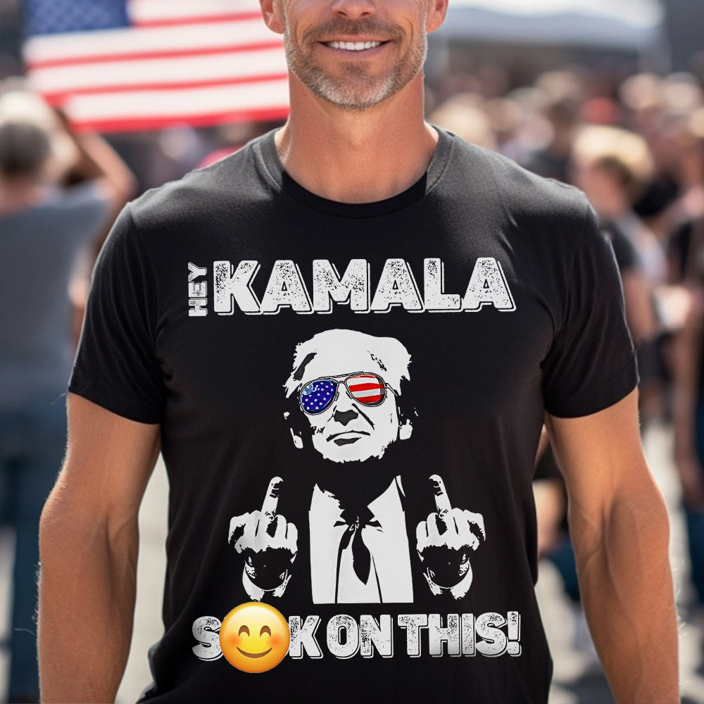 Hey Kamala S**k On This Political Shirt HA75 63392