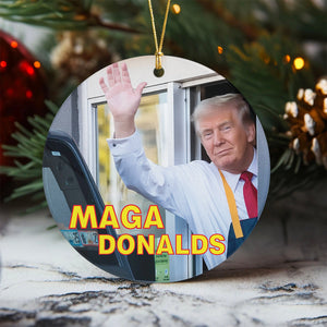 Maga Donalds Ceramic Ornament TH10 64035