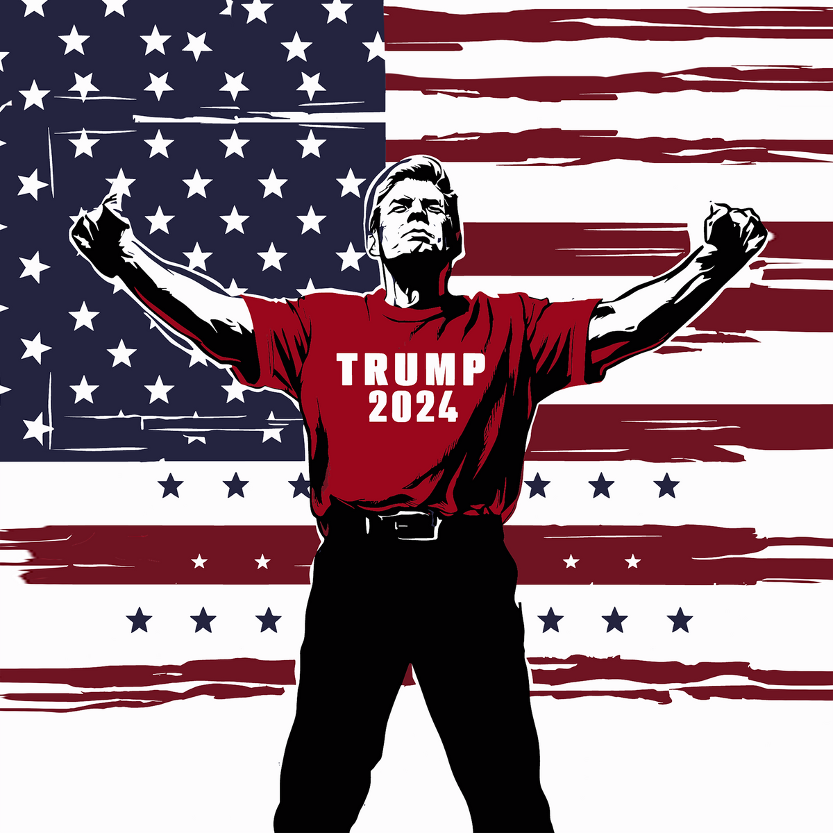 Donald Trump 2024 Hawaiian Shirt DM01 62735