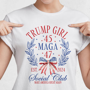 Trump Girl 45 47 Maga Shirt TH10 N304 62719