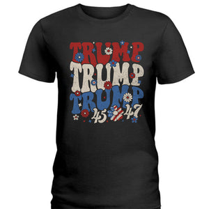 Trump Girl Red White Blue 47 Shirt N369 62467