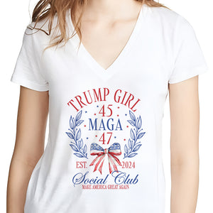 Trump Girl 45 47 Maga Shirt TH10 N304 62719