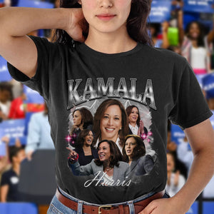 Kamala Harris Vintage Photo Retro 90s Shirt HA75 63508