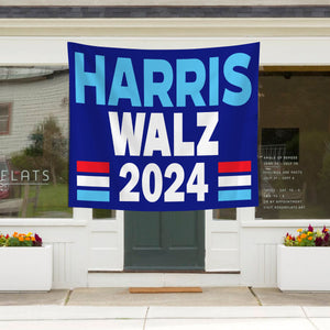 Kamala Harris Walz 2024 Tapestry Banner TH10 63513