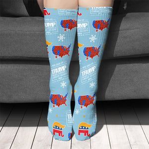 We Did It Trump Make America Great Again Socks HO82 65524