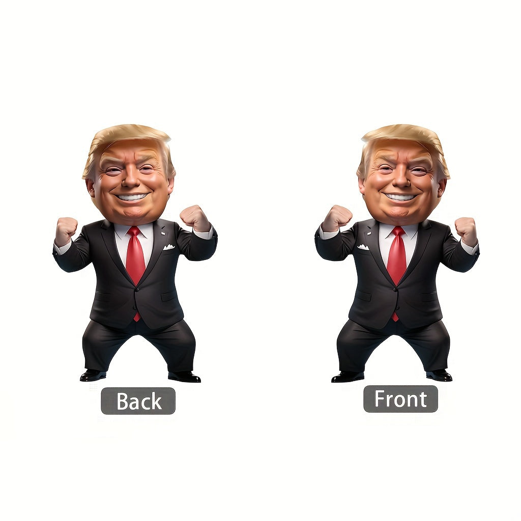 President Trump Strongman 2D Acrylic Ornament - Hanging Decor for Car & Christmas Tree HA75 64020