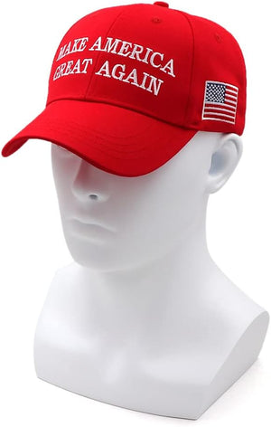 Trump 2024 MAGA Hat and Trump Flag Set, Trump 2024 Hat Take America Back Baseball Cap