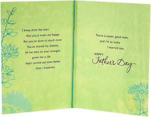 Romantic Father'S Day Card for Husband (Sweet and Good Man) (529FFW9512)
