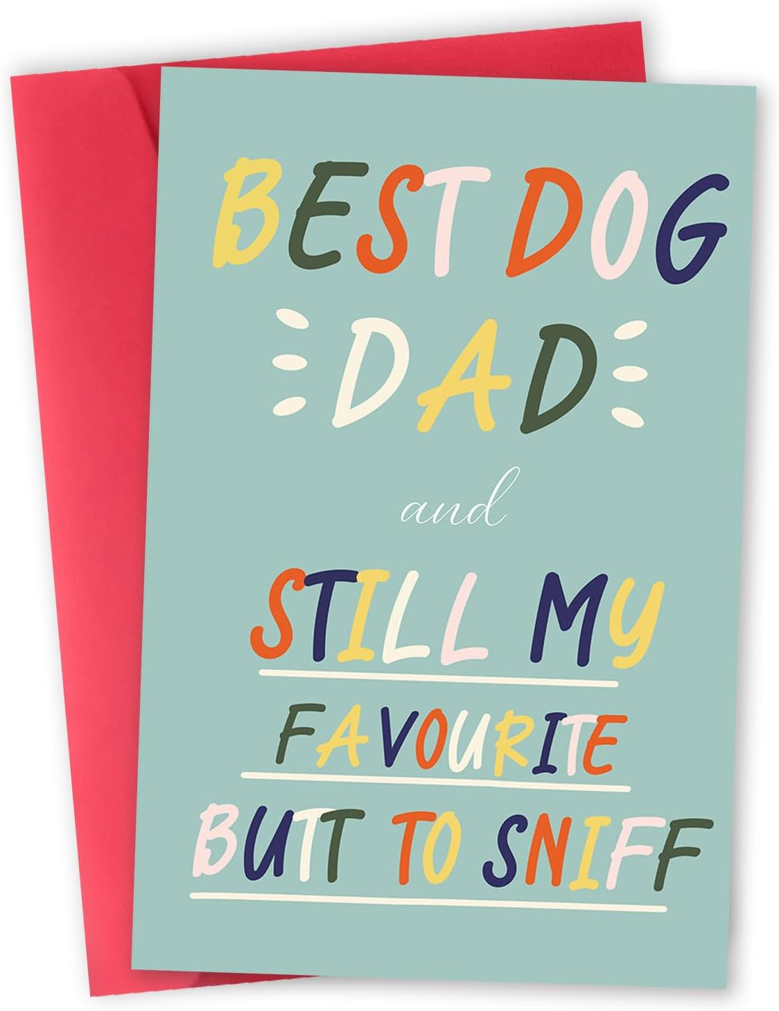 Funny Trump Fathers Day Card for Dad, Humor Trump Father'S Day Card Gift from Wife Son Daughter, Trump Birthday Greeting Card for Dad, Unique Dad Card