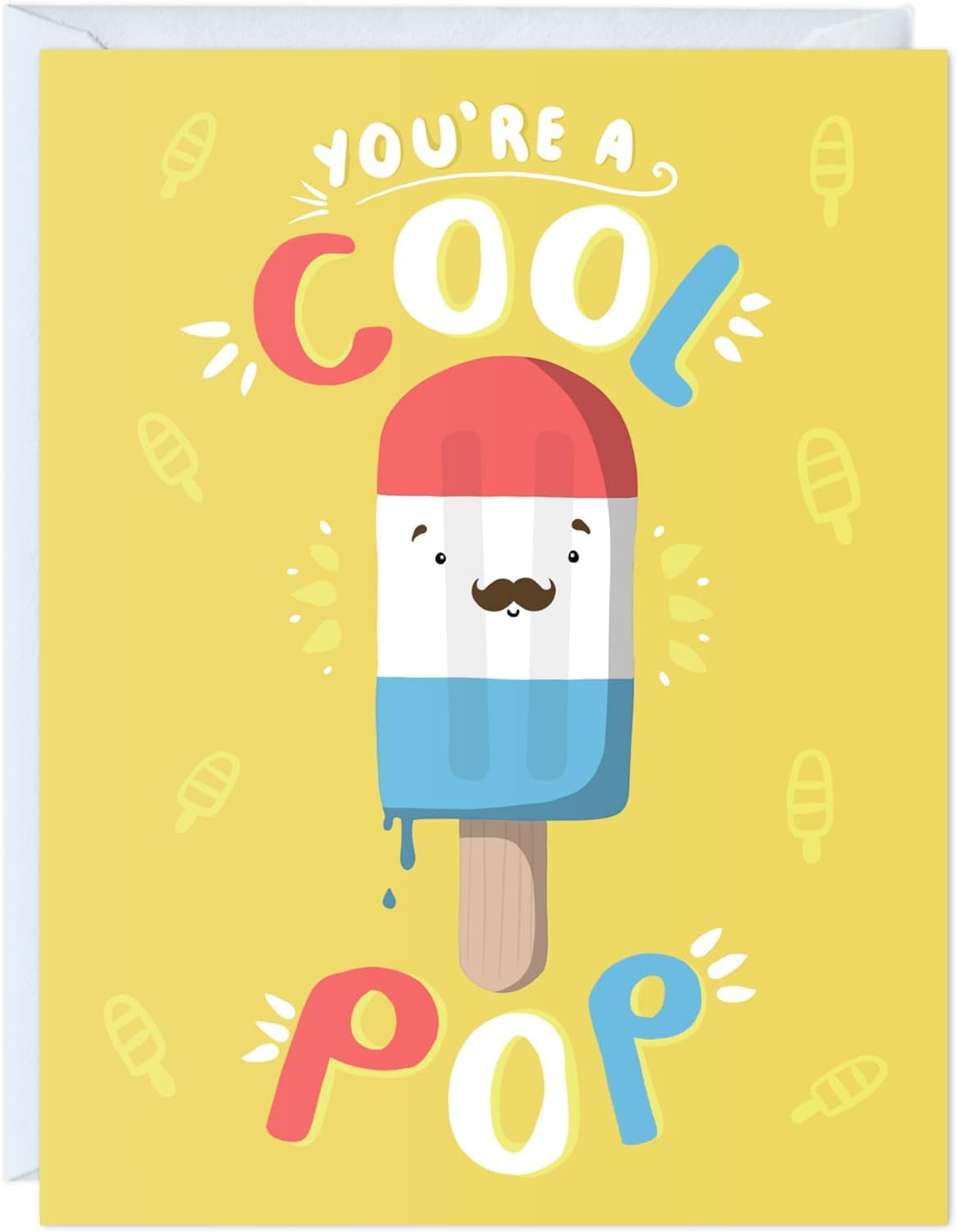 Fathers Day Card for Dad Birthday, Anniversary Husband Him Grandpa Grandfather Stepdad Stepfather, Birthday Thank You Kawaii Greeting Card (Thanks for Feeding Me ...)