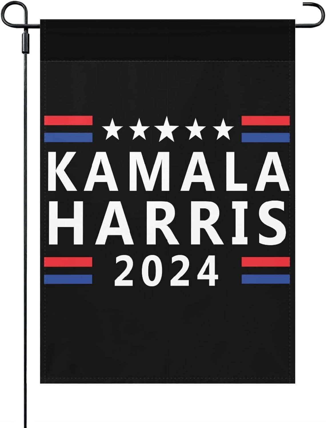 Kalama Harris 2024 Outdoor Flags Garden Home Flag House Flags Double Sided for Outdoor Custom 12X18 Inch