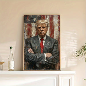 Donald Trump 2024 Presidential Campaign Canvas HA75