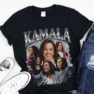 Kamala Harris Vintage Photo Retro 90s Shirt HA75 63508