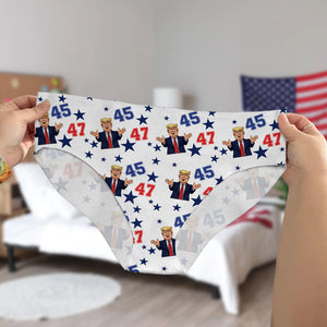 Funny Trump 45 47 Underwear Gift For Trump Supporters HA75 64278