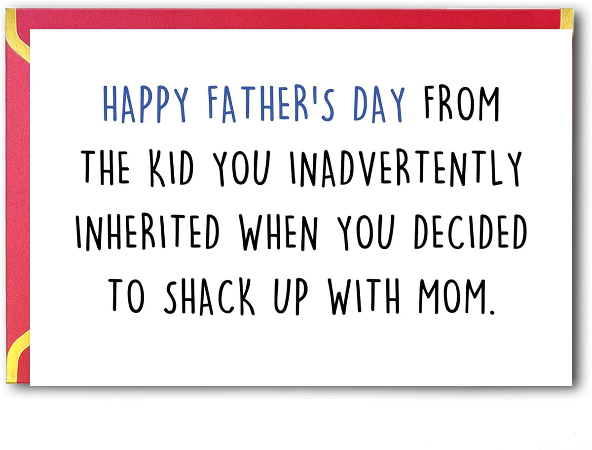 Daddy Fathers Day Card,Funny Fathers Day Gift,Dad Gift from Son Daughter,Fathers Day Gift Ideas,Fill in the Blanks Keepsake Card……