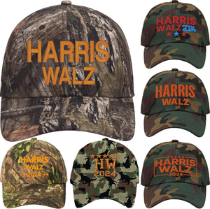 Harris Waltz Hat Harris Waltz 2024 Camouflage Cat Hat Harris Walz Hat Kamala Harris Hat Vote Blue Hats