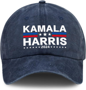 Kamala Harris 2024 Hat Harris President Hat Merchandise Adjustable Baseball Cap