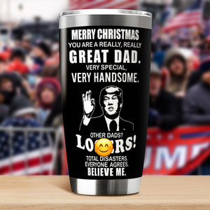 Father'S Day Gifts for Dad from Daughter, Son, Kids - Dad Gifts for Fathers Day - Present for Dad - Birthday Gifts for Dad - Dad Tumbler 20Oz N369 62724