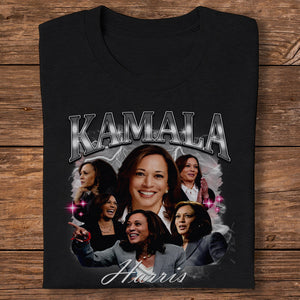 Kamala Harris Vintage Photo Retro 90s Shirt HA75 63508