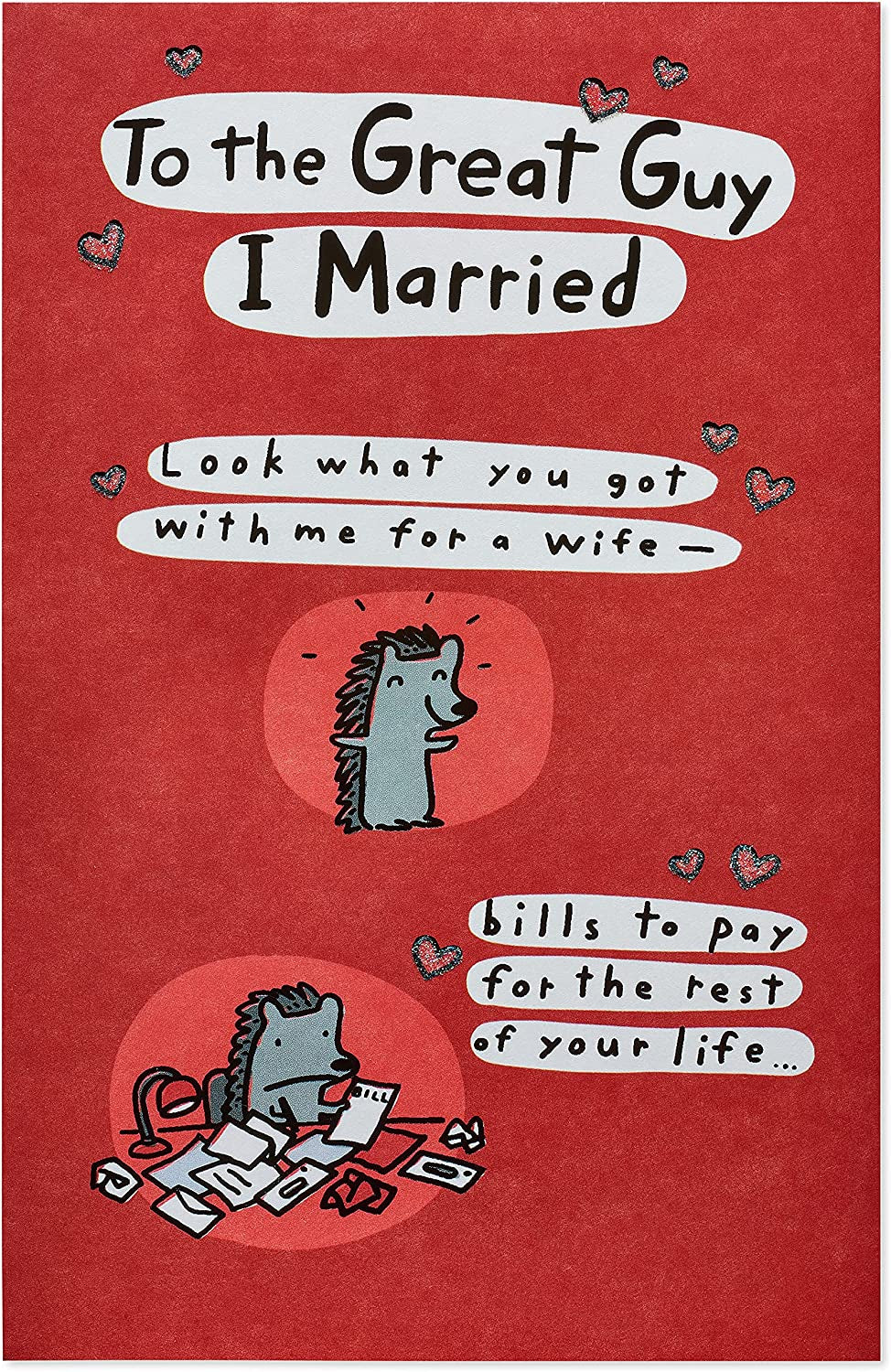 Birthday Card for Husband (Crazy Life)