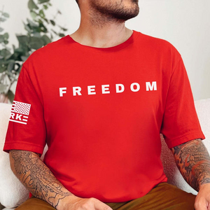 Red Charlie Kirk Freedom Shirt TH10 64513