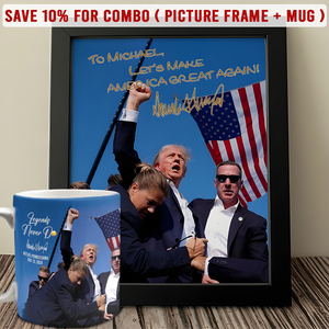 Let's Make America Great Again Trump 2024 Picture Frame TH10 63541