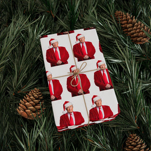 Donald Trump Gift Wrapping Paper Christmas Trump 2024 MAGA Trump Christmas Wrap Custom Xmas Wrap Trump Gift Paper Custom Wrapping