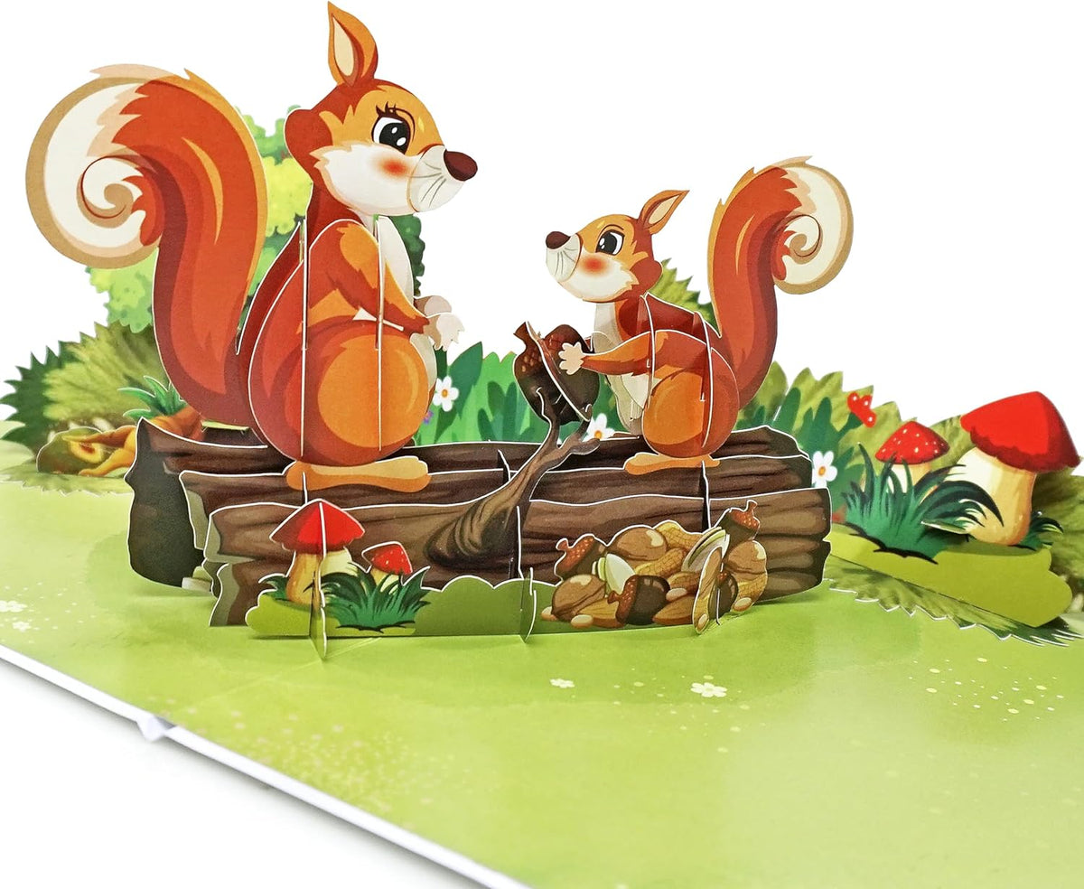 CUTPOPUP Hummingbird Birthday Card Pop Up, Mothers Day, Fathers Day, 3D Popup Greeting Card, Birthday Card for Women (Hummingbird Sunflower)