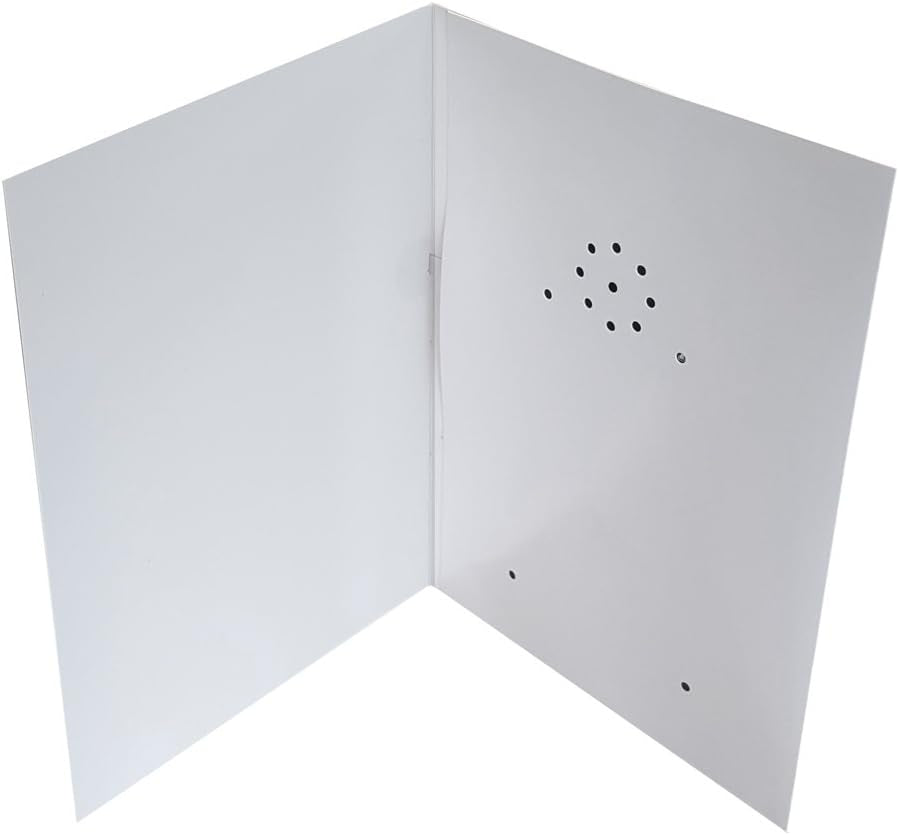 , Voice Recordable Greeting Card, 40 Seconds Recording with Replaceable Batteries. Record and Send Your Own Personal Voice Message, Music or Sound Effects for Mothers Day & Birthday