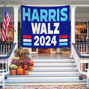 Kamala Harris Walz 2024 Tapestry Banner TH10 63513