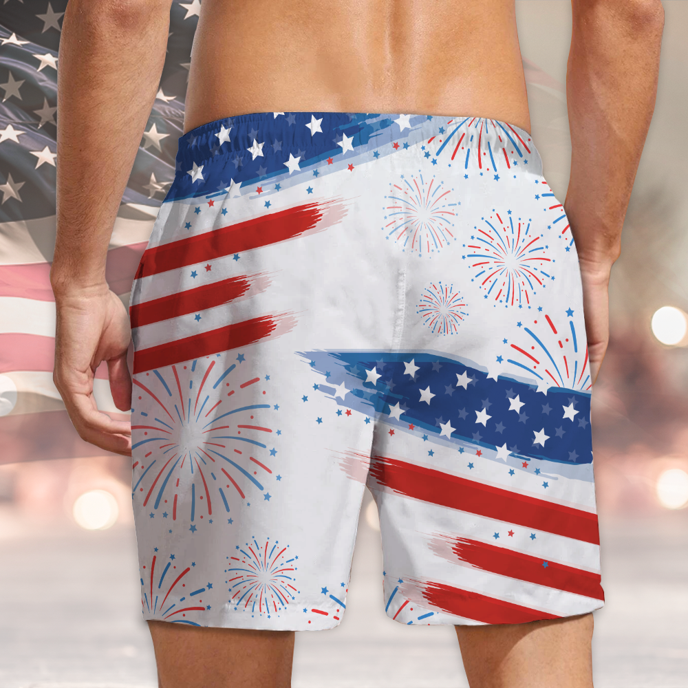 Trump's Gulf of America Comeback Tour: Join In Hawaii Beach Short LM32 65393