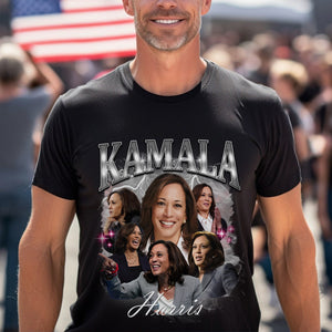 Kamala Harris Vintage Photo Retro 90s Shirt HA75 63508