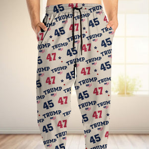 Trump The 45th and 47th President's Legacy in Republican Politics Sweatpants LM32 65199