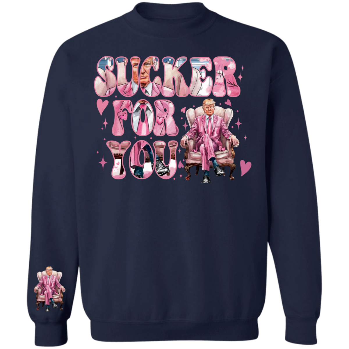 Sucker For You Sleeve Sweatshirt TH10 64331