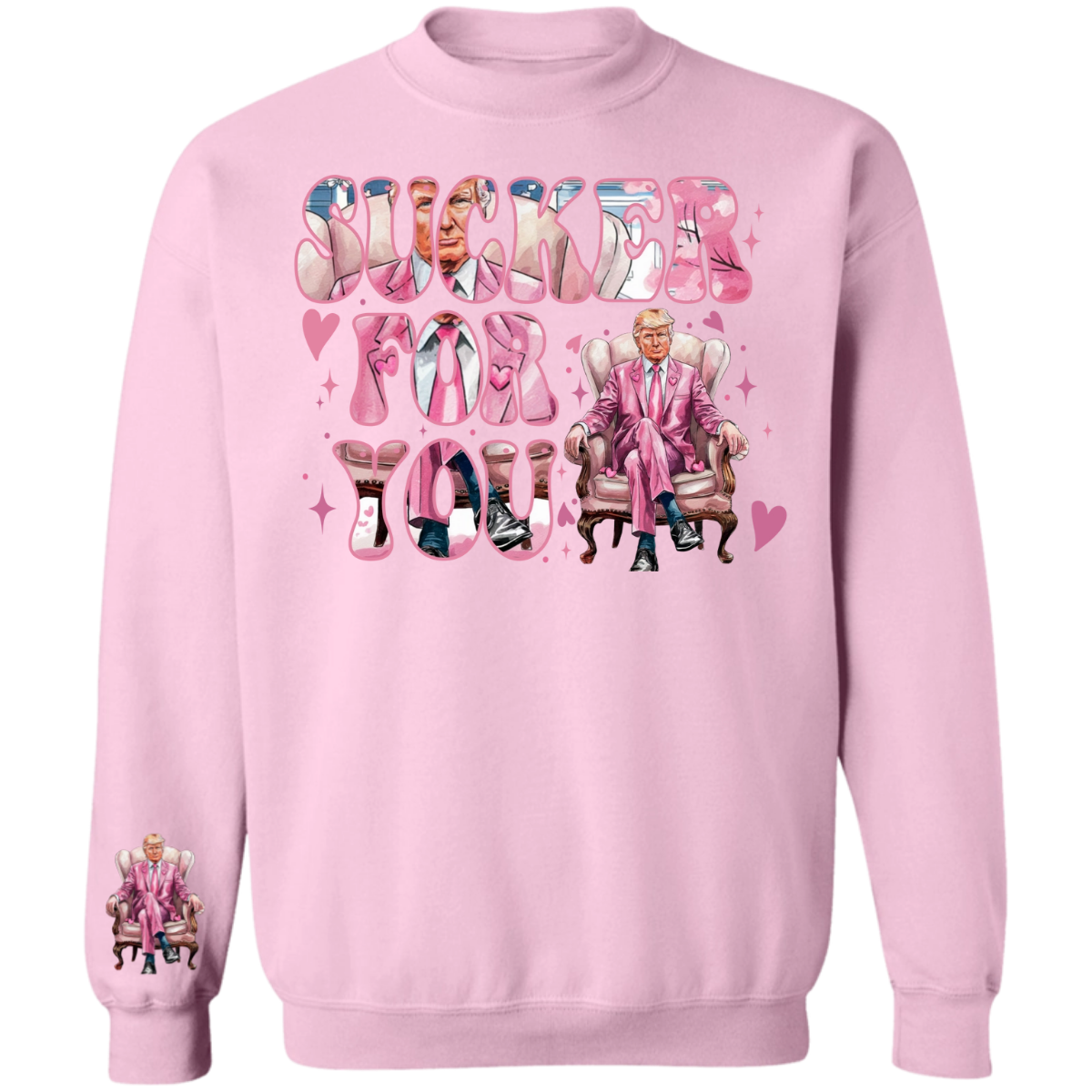 Sucker For You Sleeve Sweatshirt TH10 64331